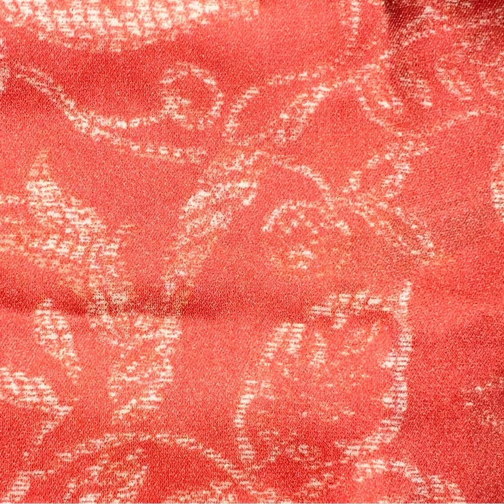 Free People size S Coral floral print strappy sleeveless Off The Coast Camisole - Picture 13 of 16